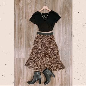 Leopard Skirt